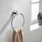 Kibi Circular Bathroom Towel Ring - Chrome KBA1406CH - alternate 4